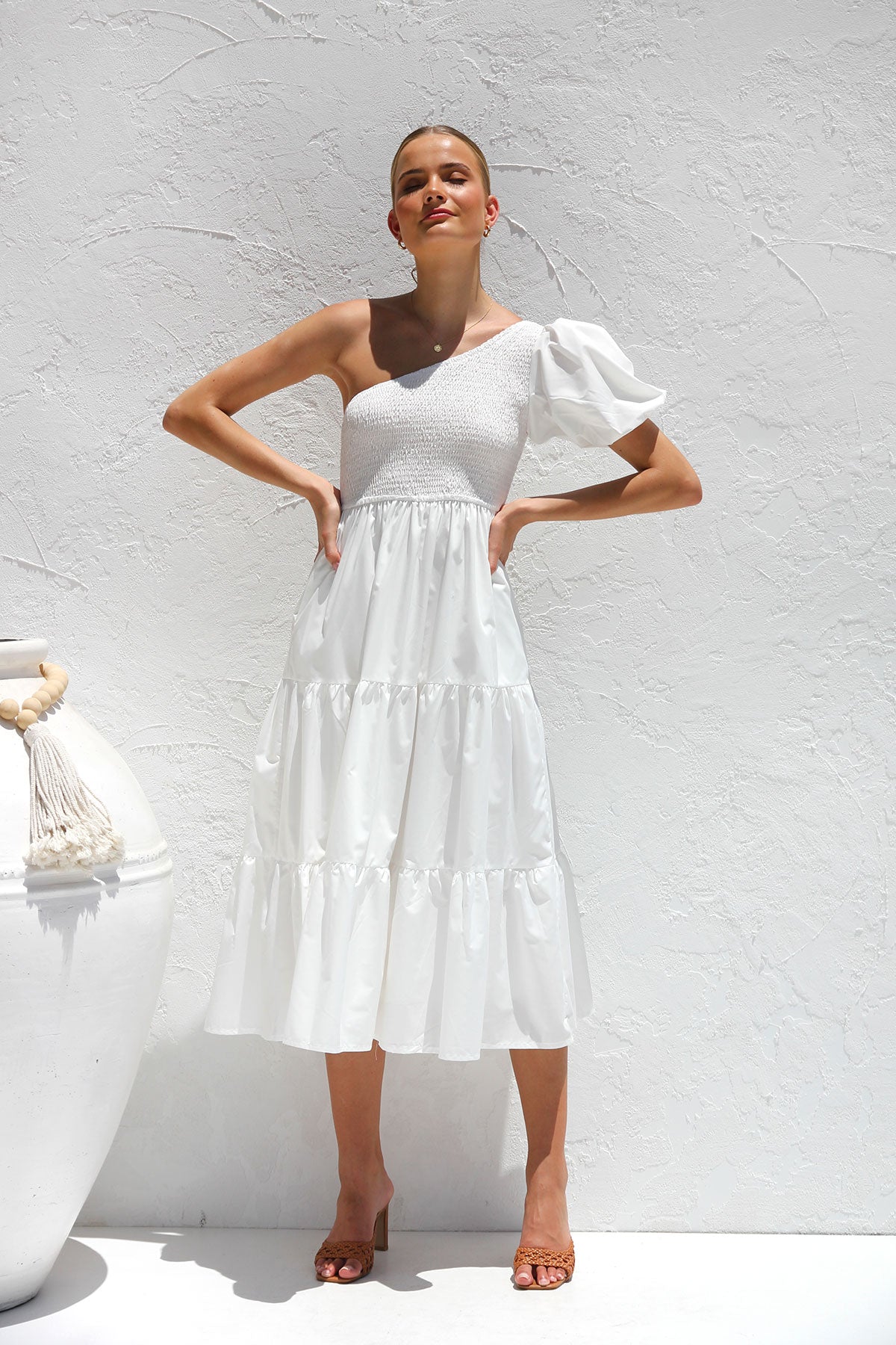 Alexandra Dress WHITE