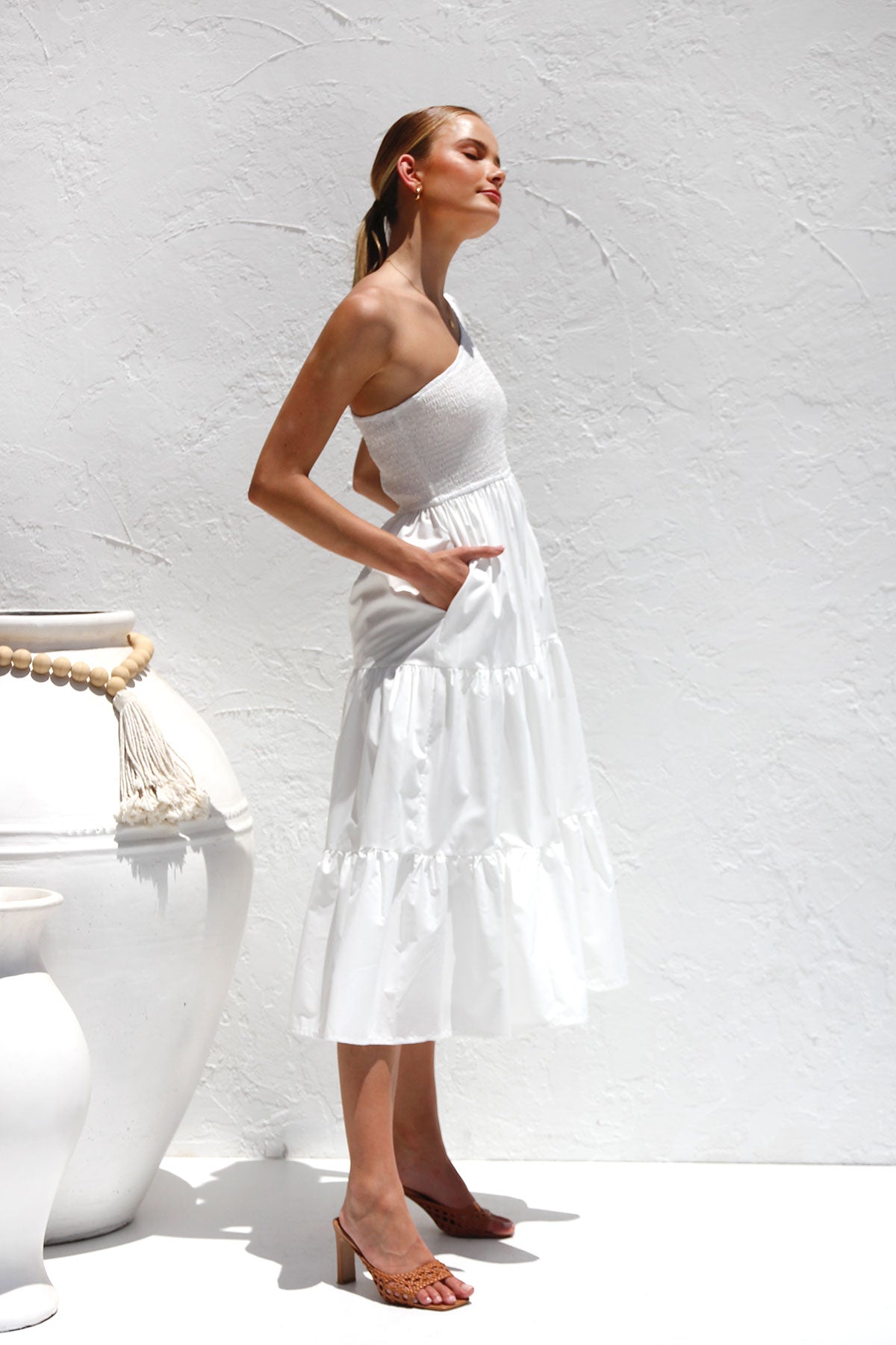 Alexandra Dress WHITE