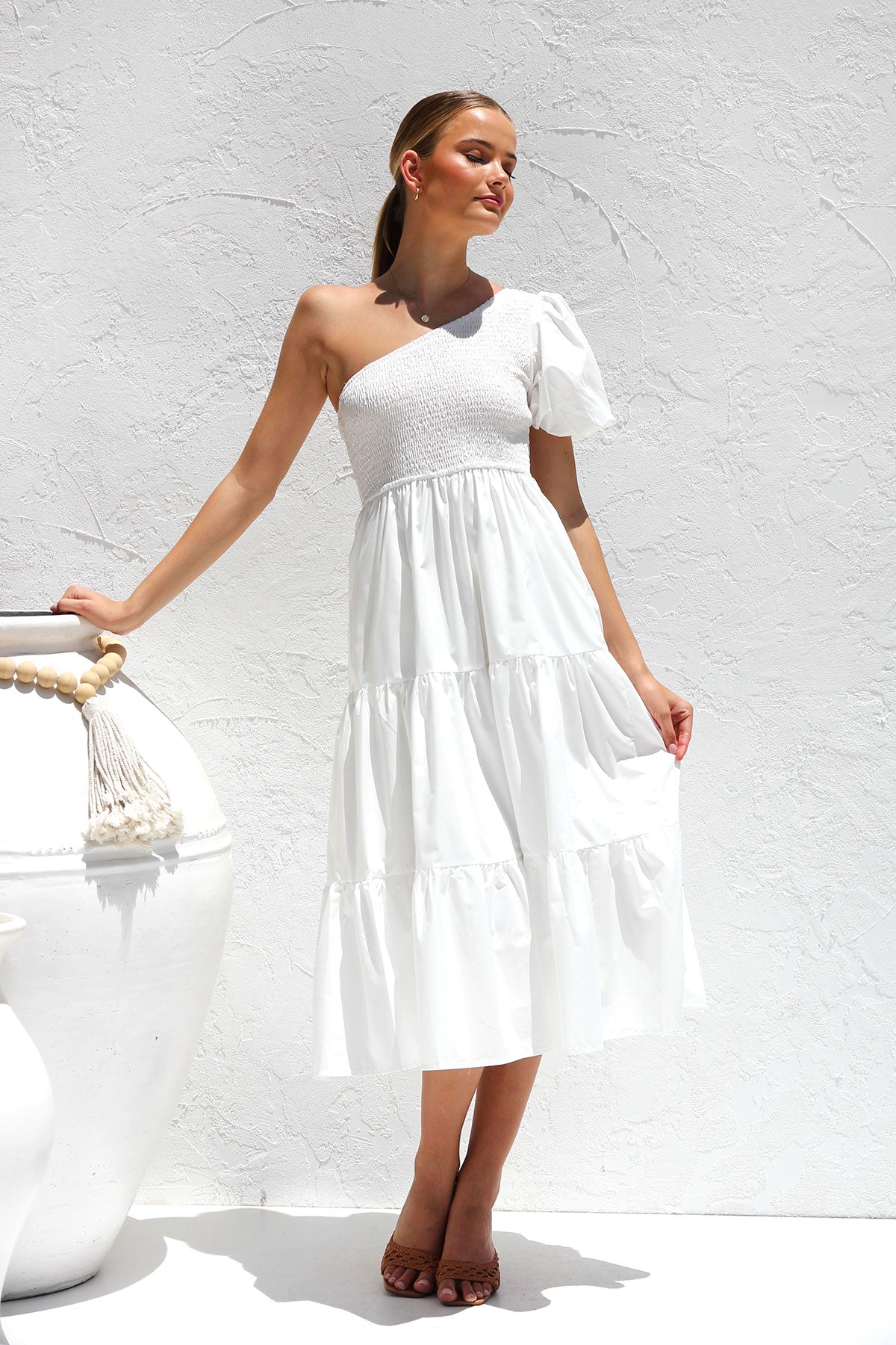 Alexandra Dress WHITE