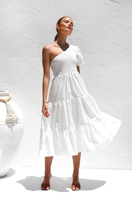 Alexandra Dress WHITE