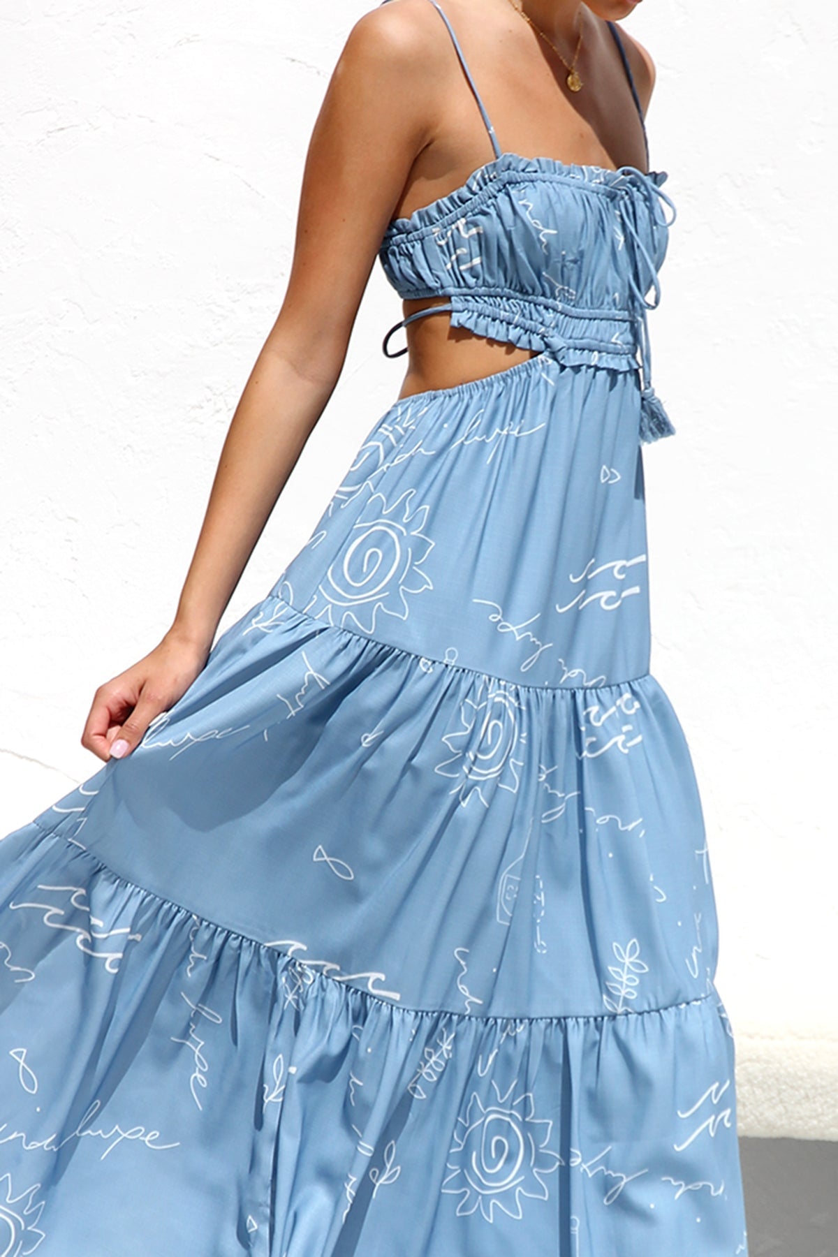 Luna Dress BLUE