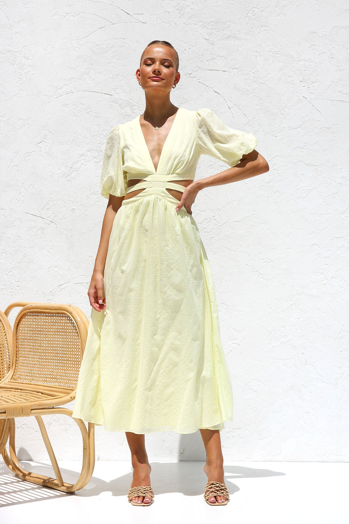 Natasha Dress LEMON