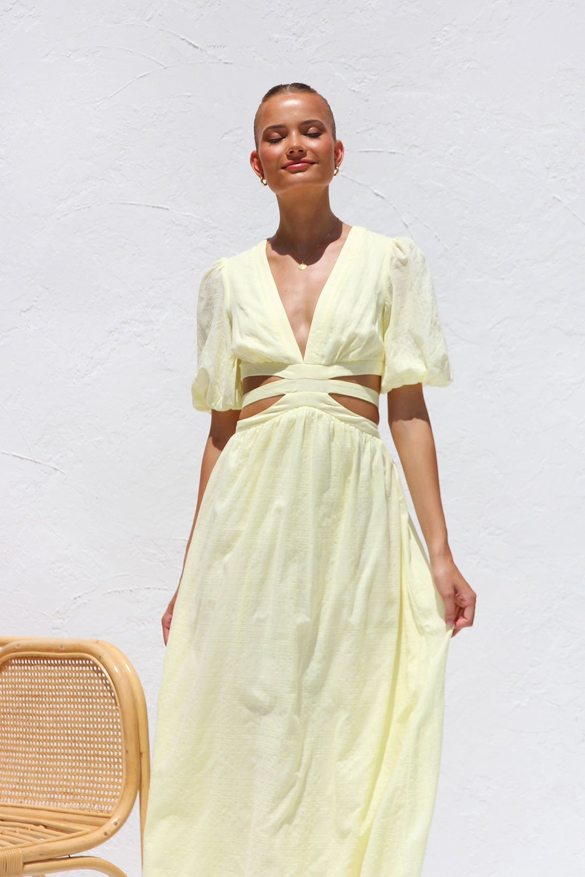 Natasha Dress LEMON