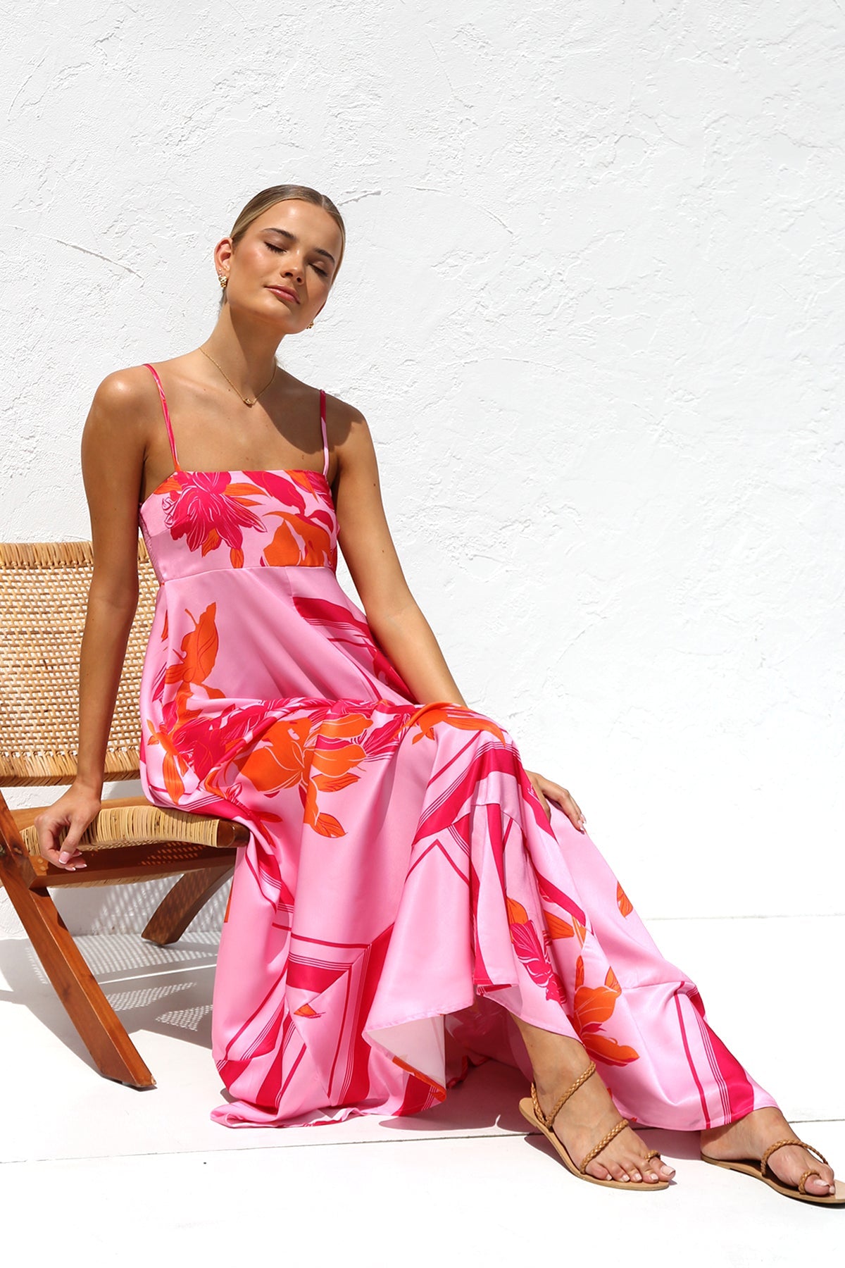 Bailey Dress PINK/ORANGE