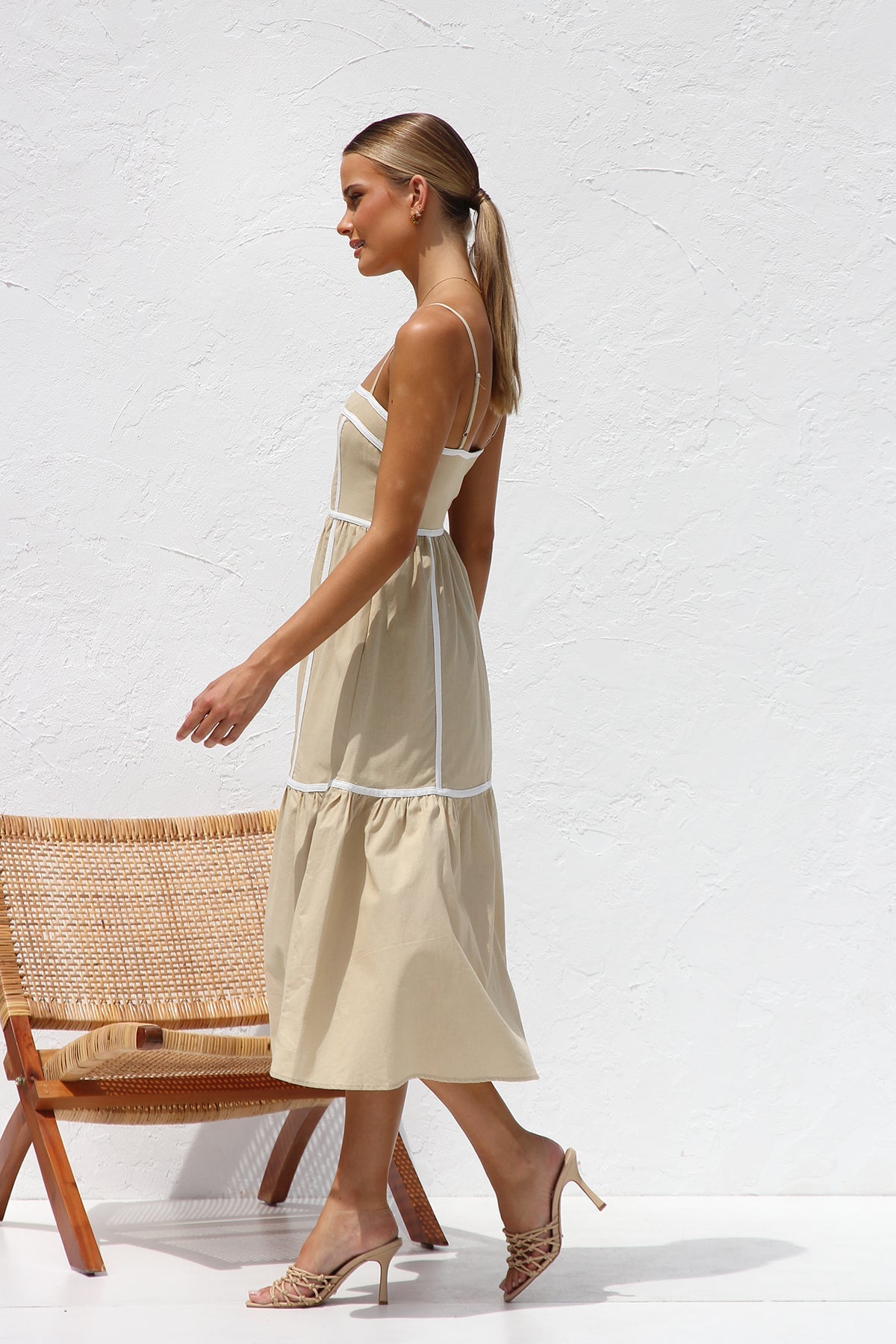 Quincy Dress BEIGE