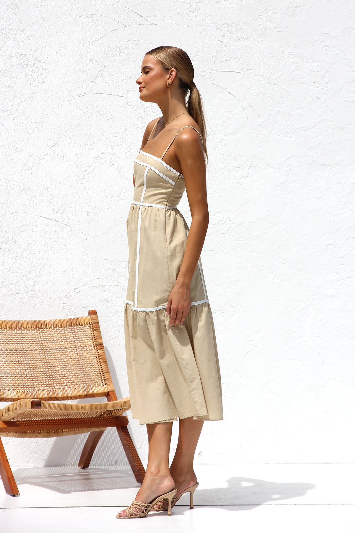 Quincy Dress BEIGE