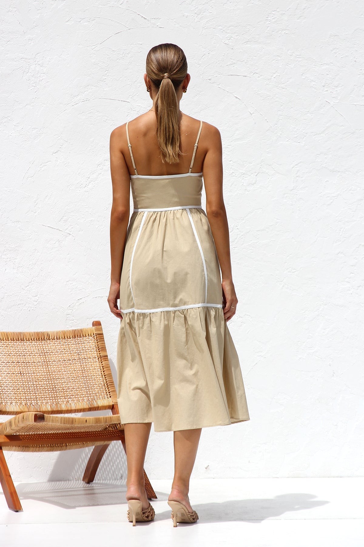 Quincy Dress BEIGE