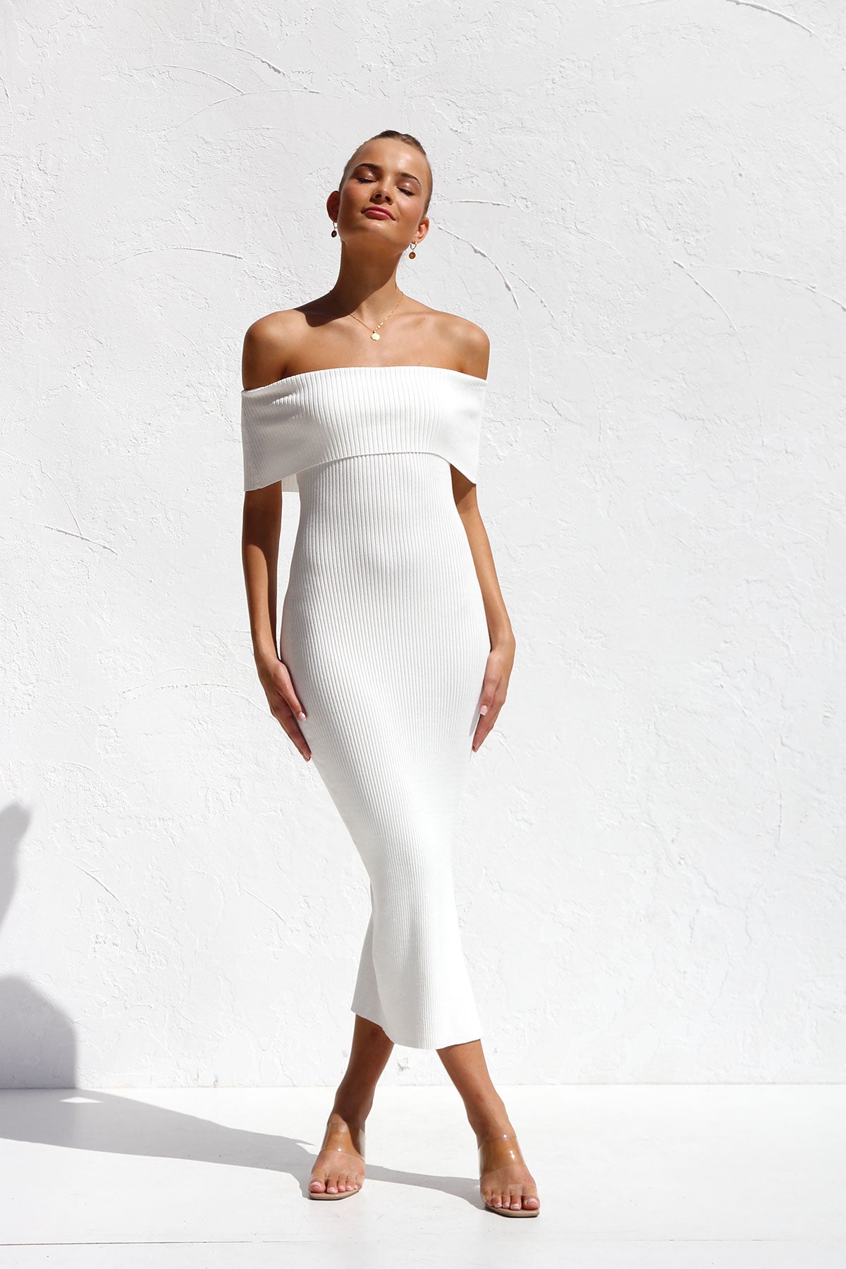 Breanna Dress WHITE