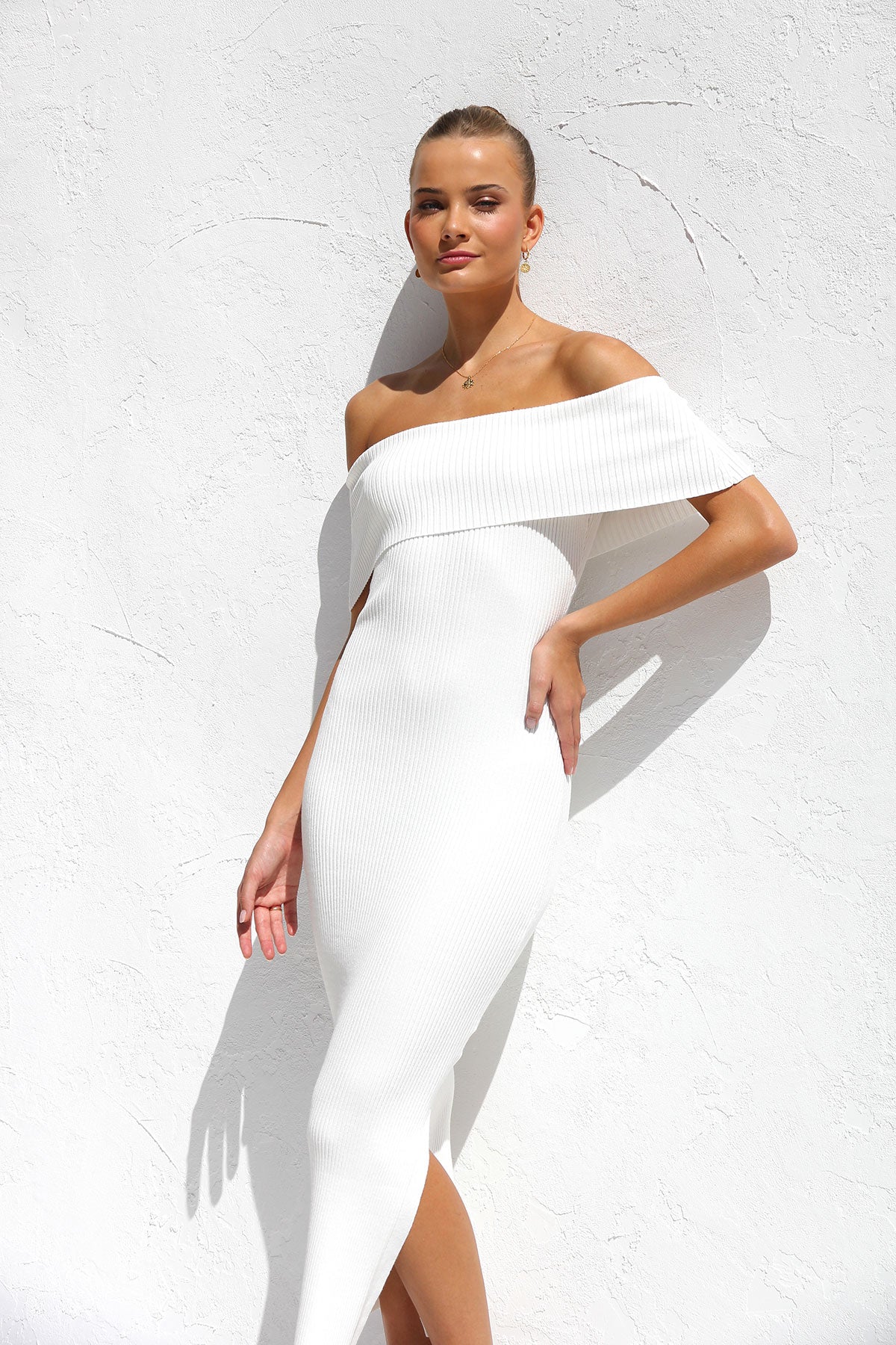 Breanna Dress WHITE