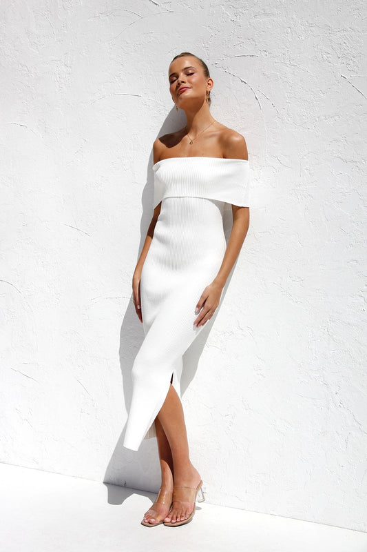 Breanna Dress WHITE