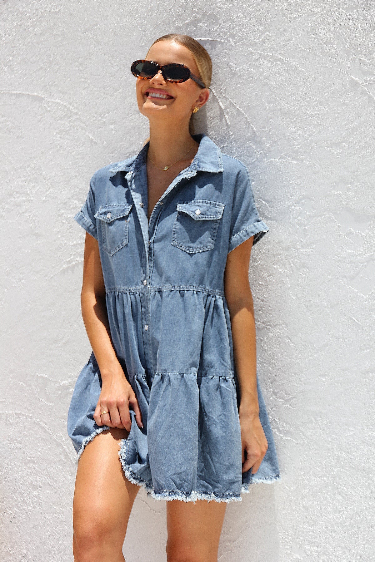 Delora Denim Dress