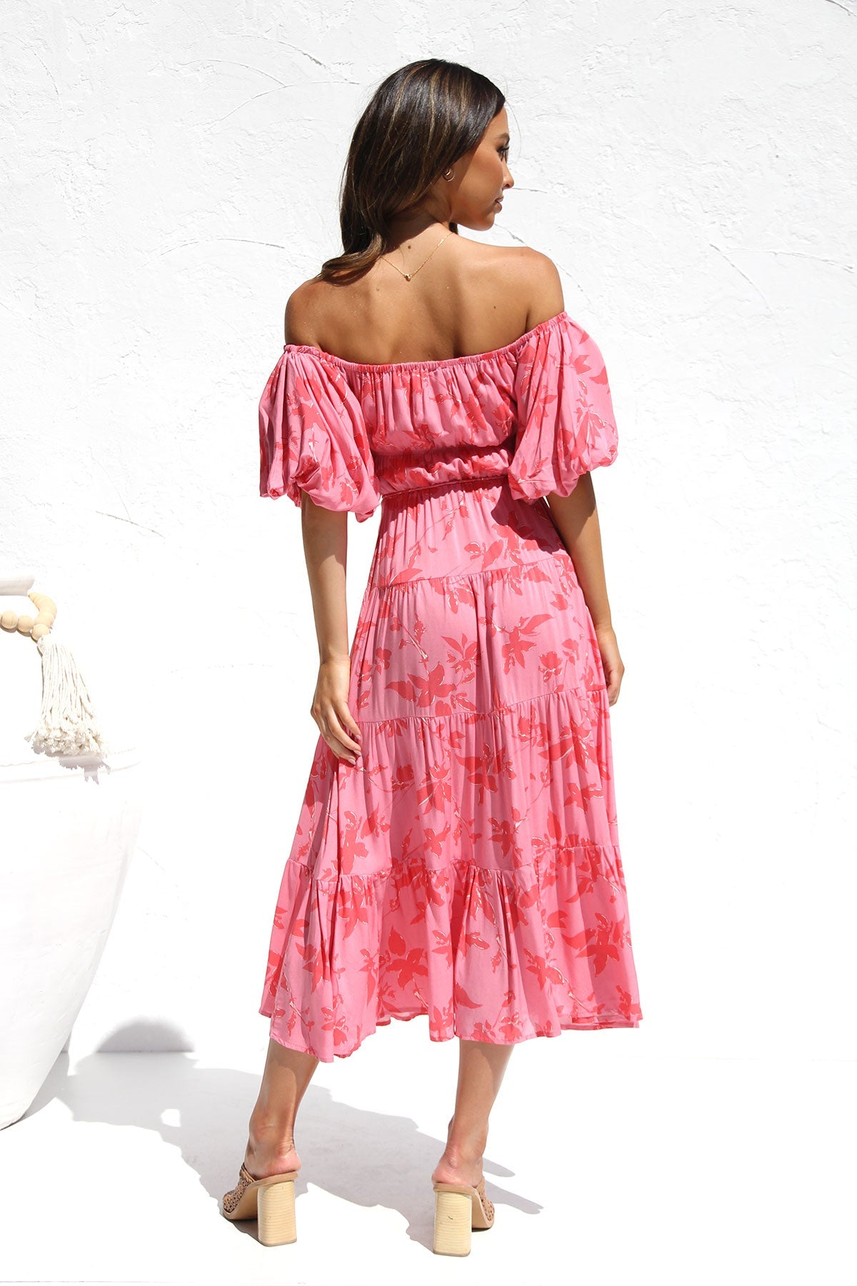 Monette Dress PINK FLORAL