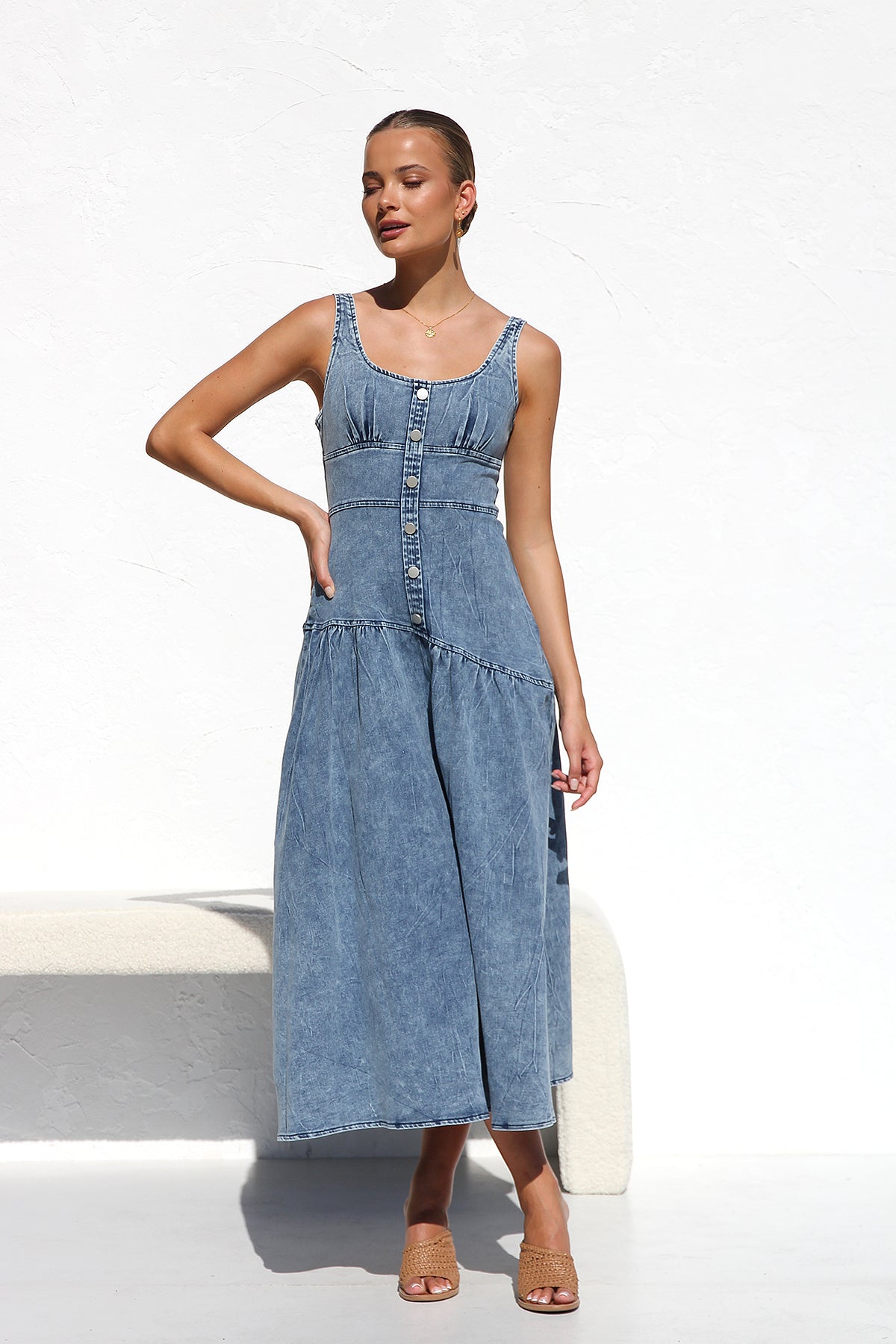 Jeanette Dress DENIM