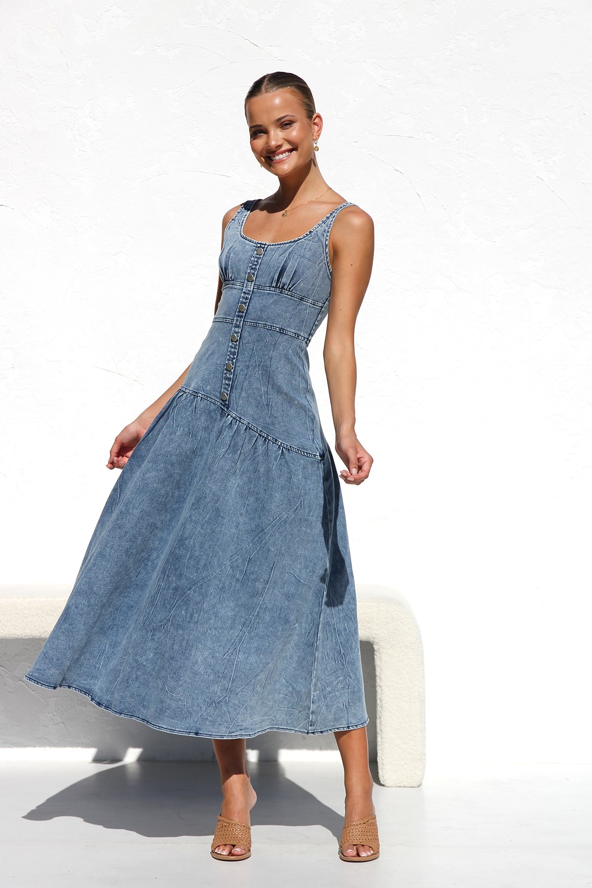 Jeanette Dress DENIM