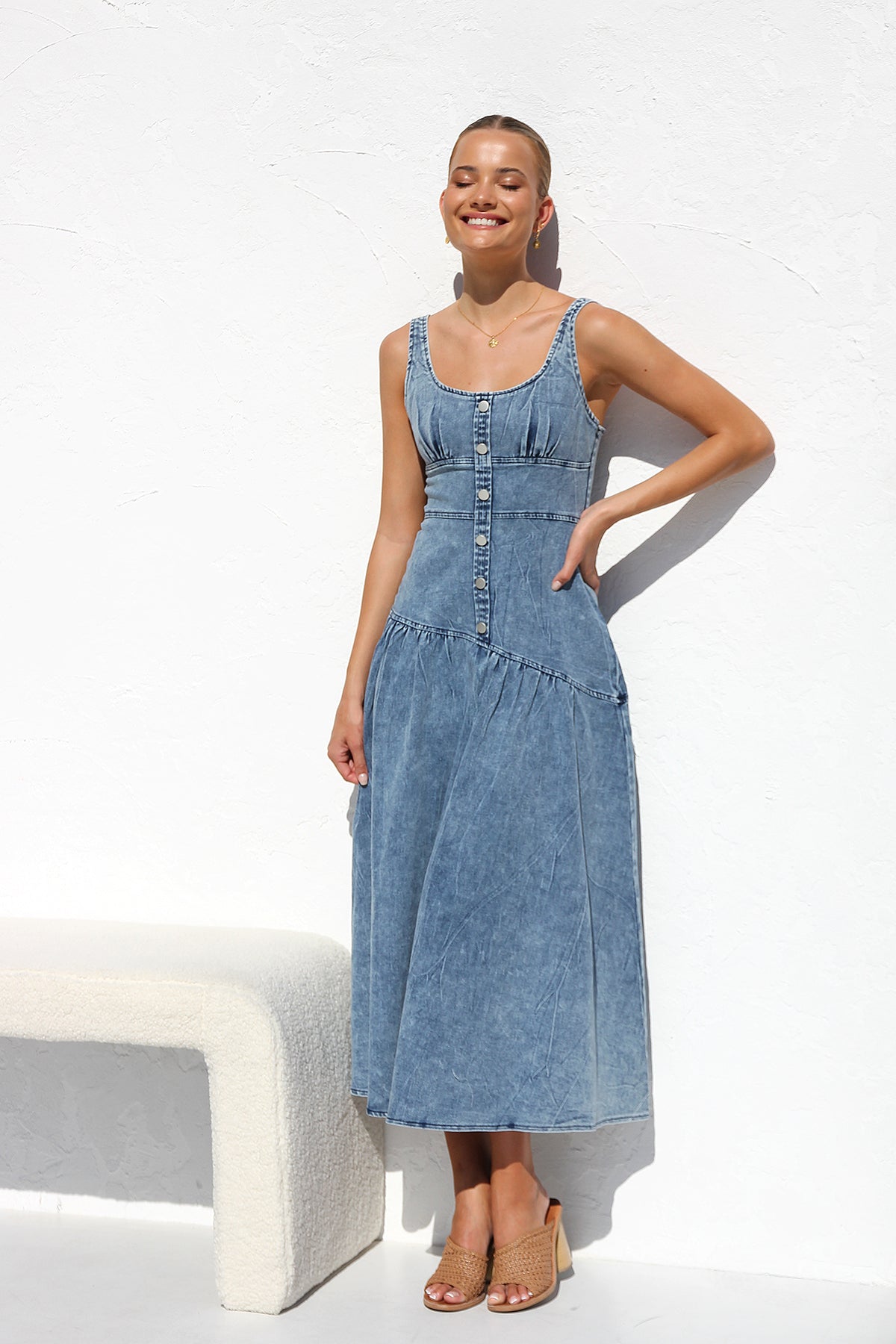 Jeanette Dress DENIM