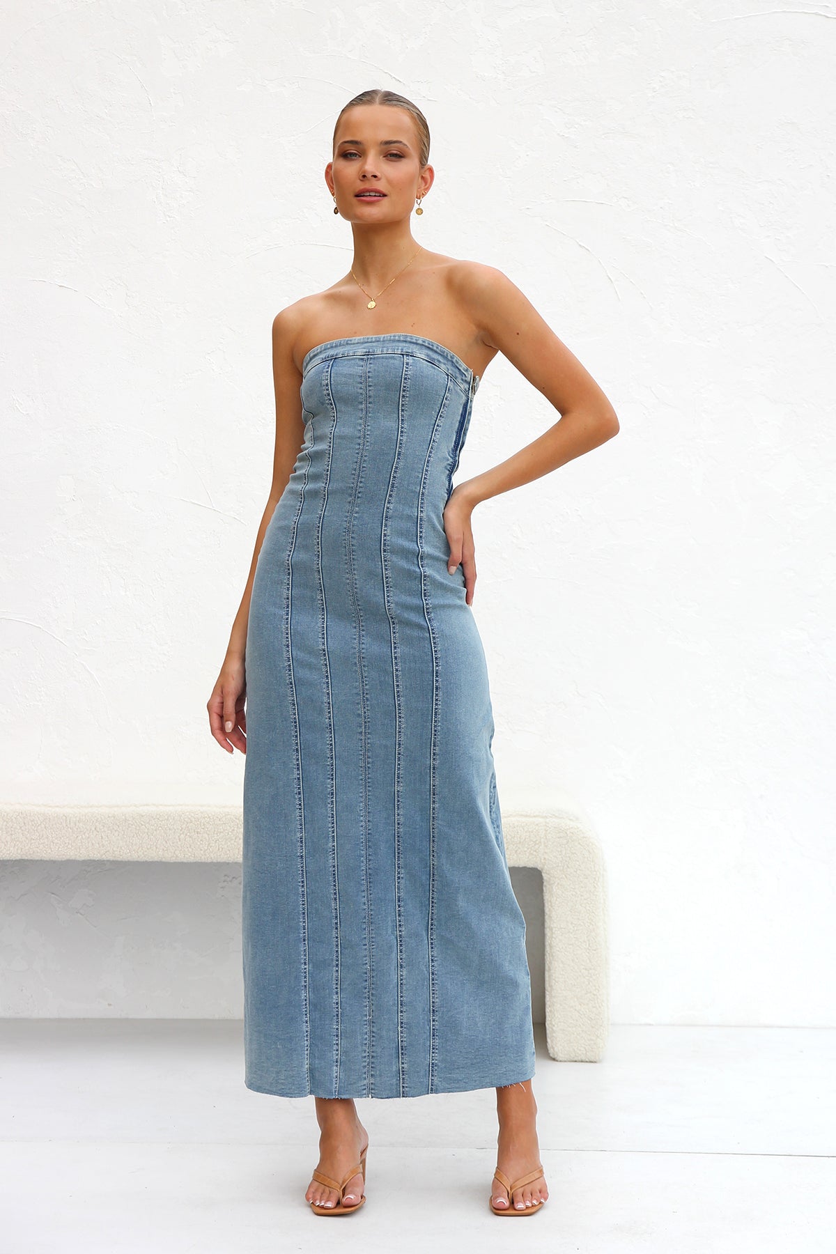 Marliya Denim Dress