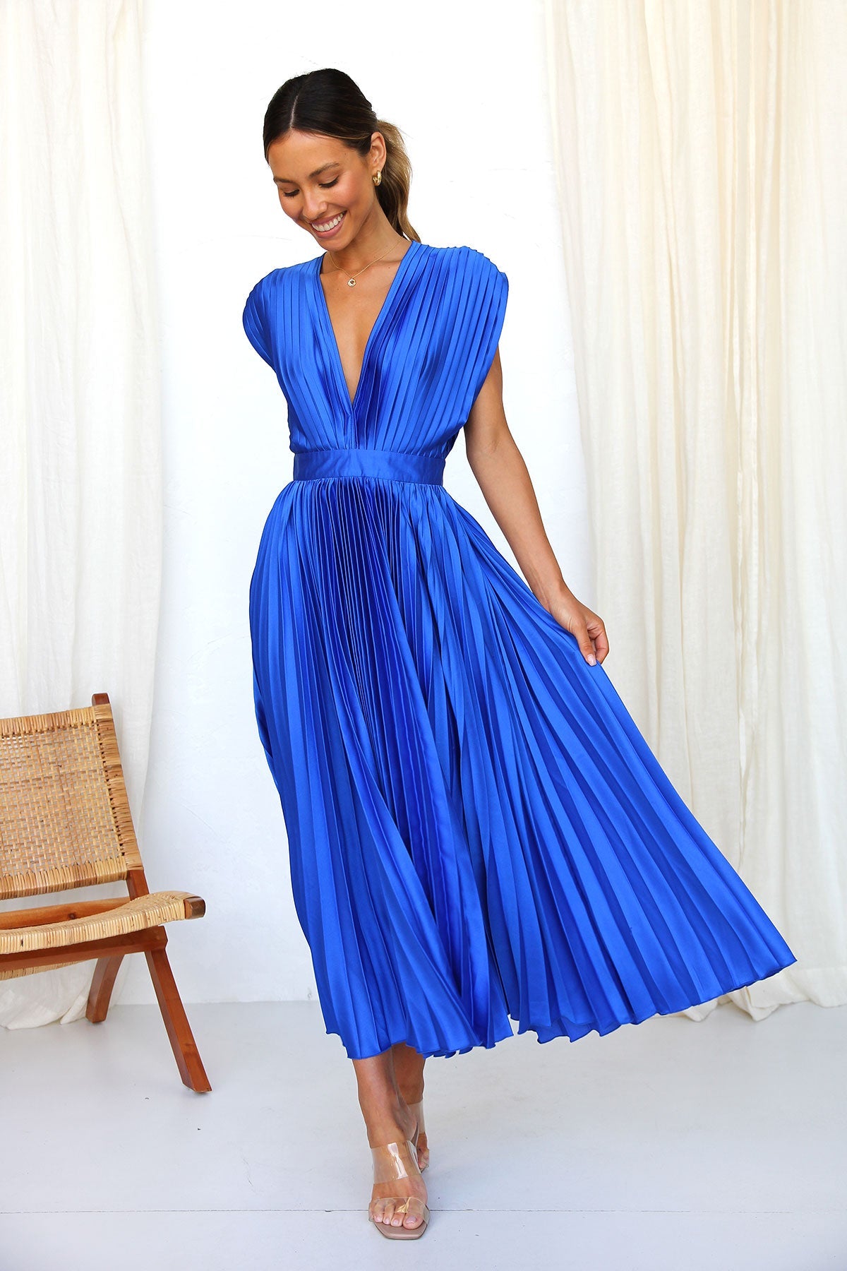 Kaylan Dress BLUE