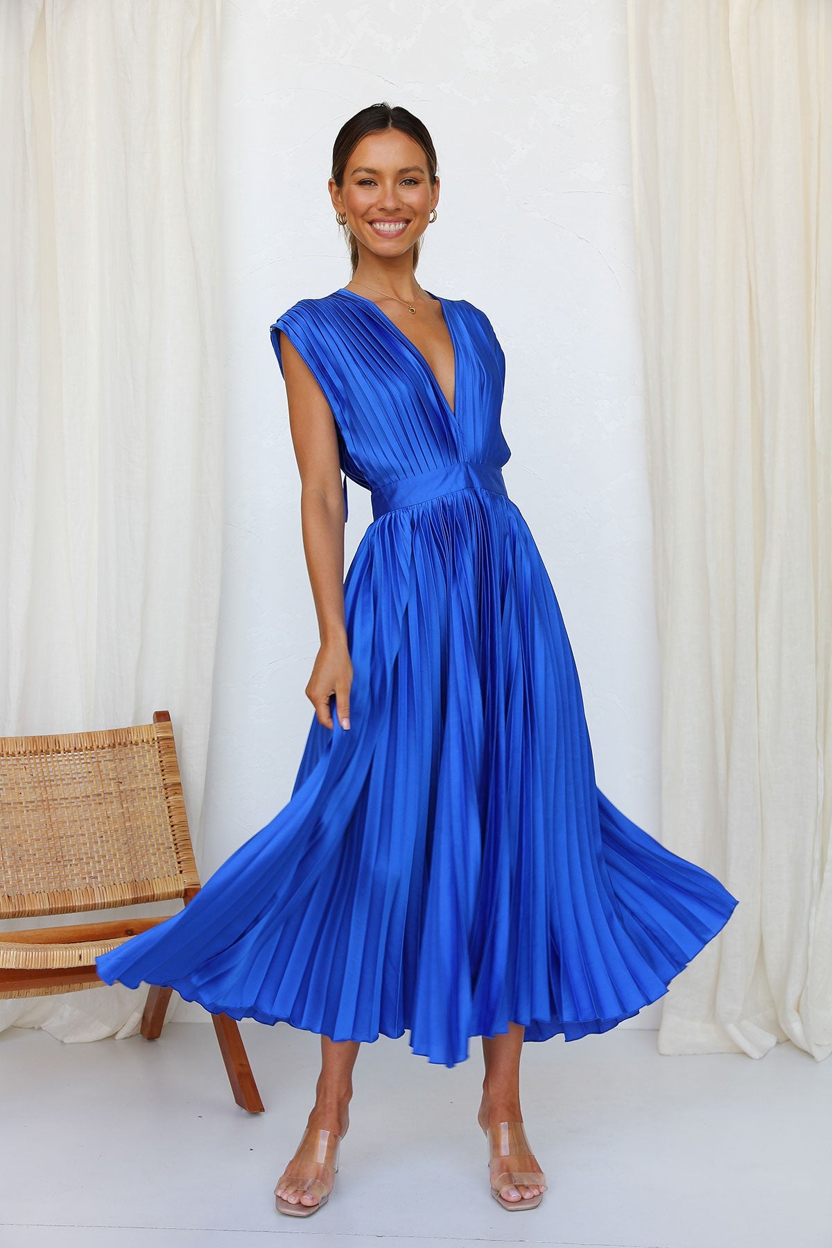 Kaylan Dress BLUE