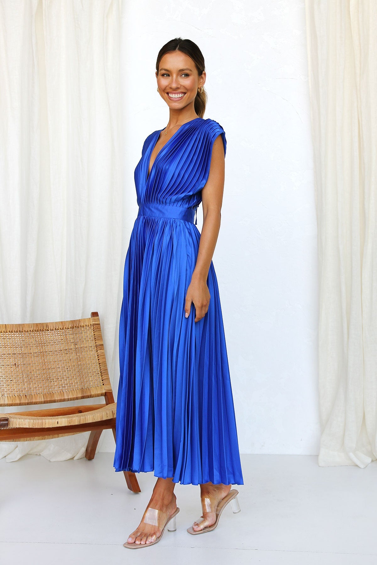 Kaylan Dress BLUE