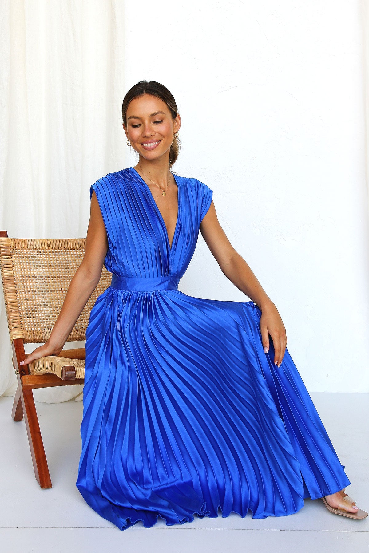 Kaylan Dress BLUE