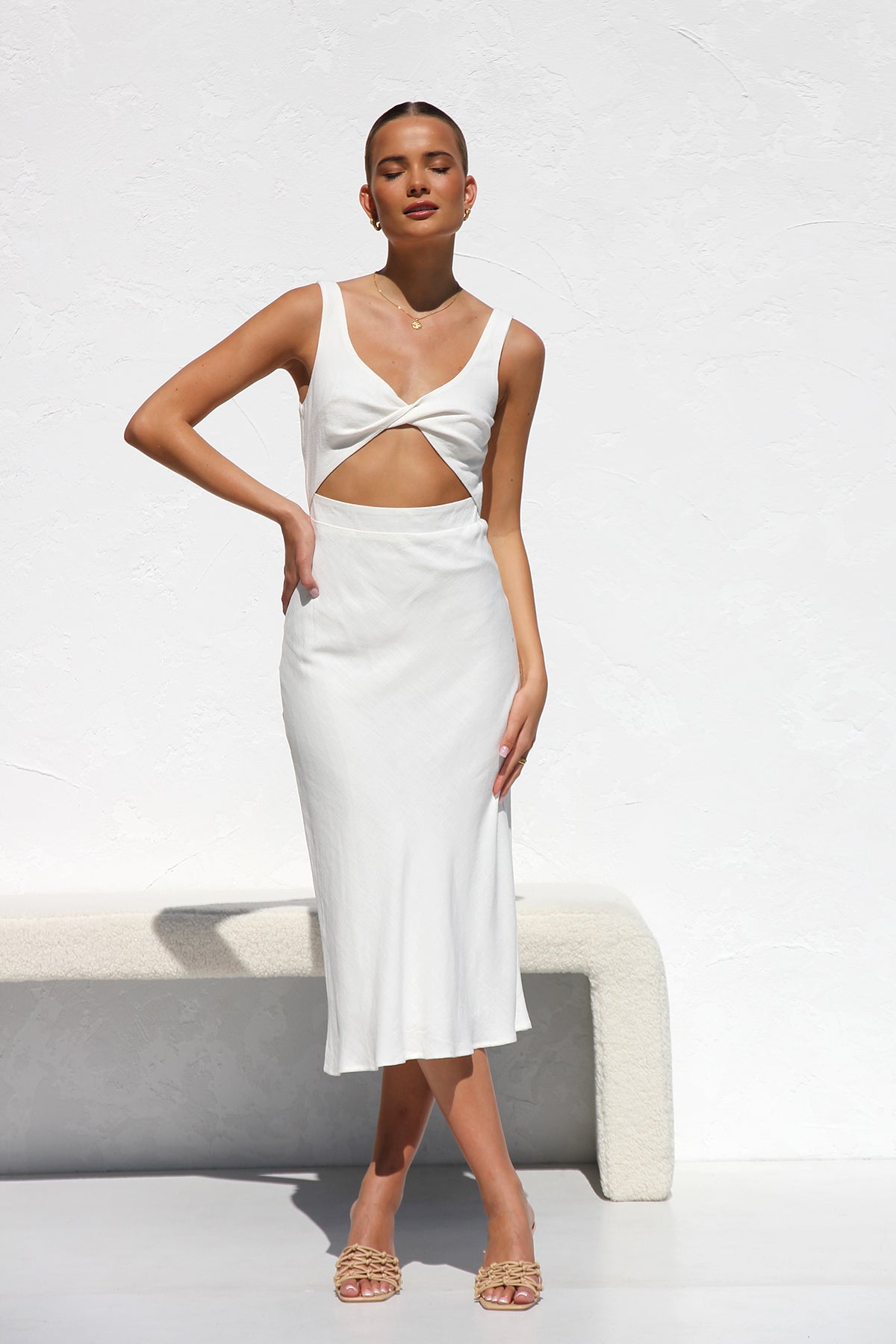 Kendall Dress WHITE