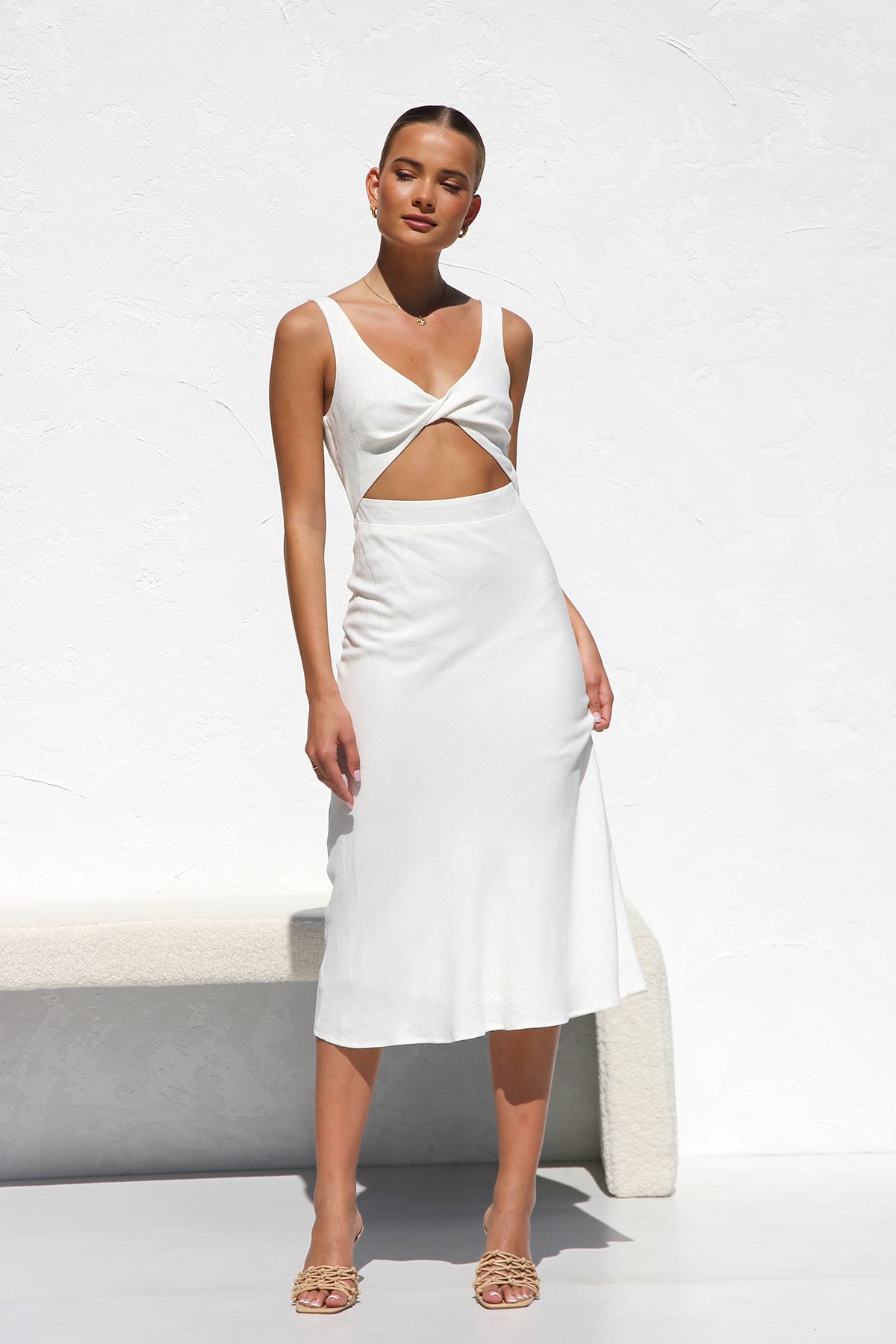 Kendall Dress WHITE