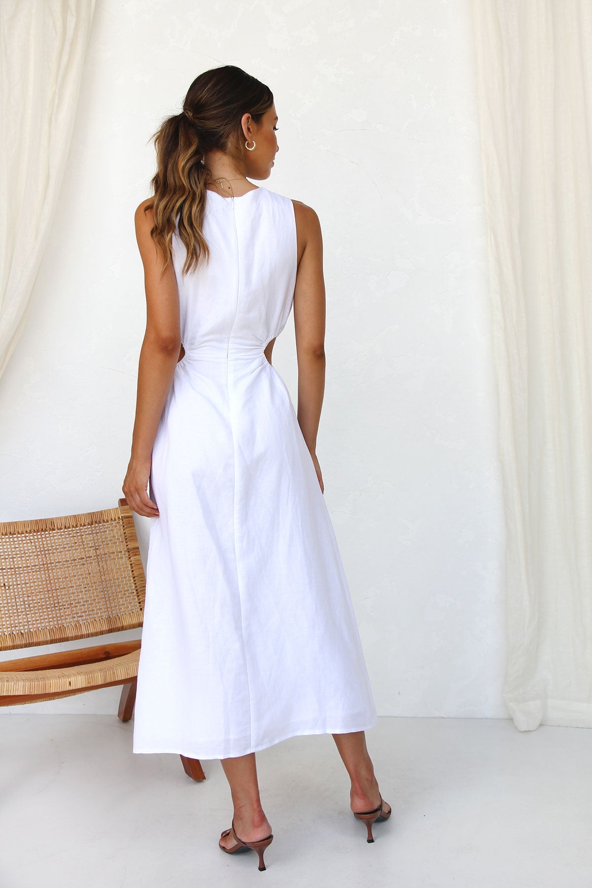 Lucinda Dress WHITE