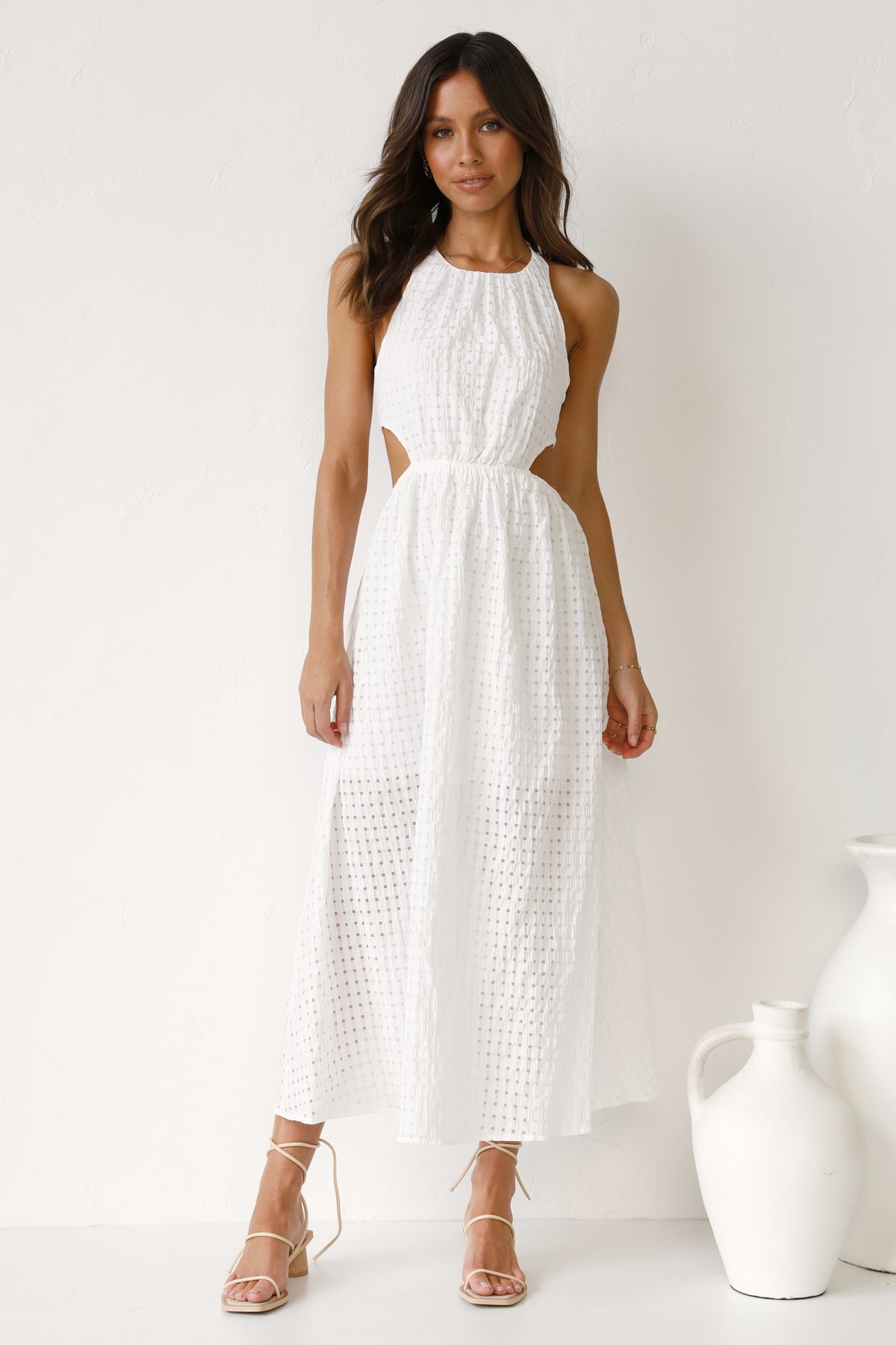 Nicola Dress WHITE