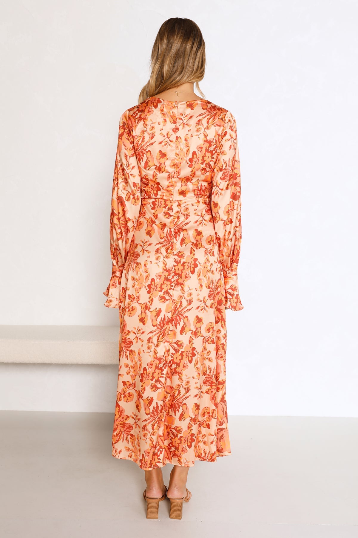 Tiarna Dress ORANGE FLORAL